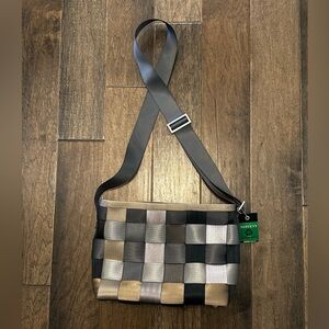 Harvey’s Belt Buckle Bag. Neutral Crossbody. Excellent!!!